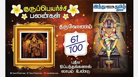 திருவோணம் நட்சத்திரக்காரர்களே! குருப்பெயர்ச்சி பலன்கள்; மனச்சோர்வு, நெருங்கியவரை பிரிவீர்கள்; கவனமாகப் பேசுங்கள்; லாபம் தாமதமாகும்!
