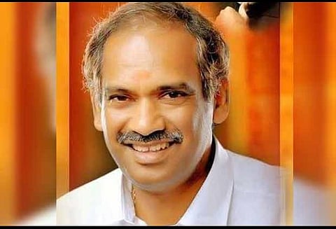 புதுச்சேரி மாநில பாஜக தலைவரும், நியமன எம்எல்ஏவுமான சாமிநாதன்.