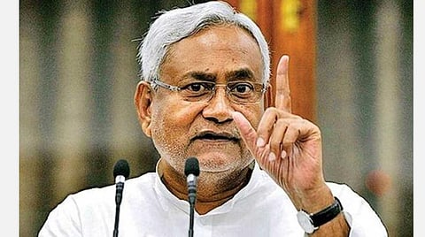 பிஹார் முதல்வர் நிதிஷ் குமார் : கோப்புப்படம்
