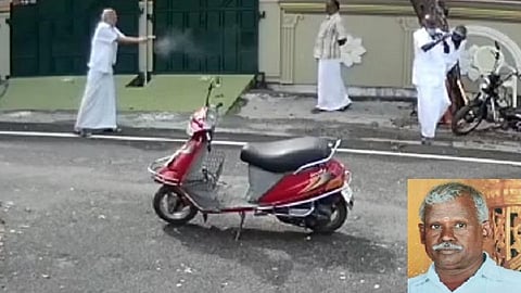 உள்படம்: உயிரிழந்த சுப்பிரமணி.