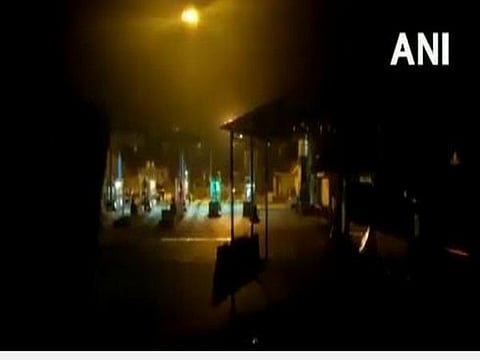 தீவிரவாதிகளுடன் என்கவுன்ட்டர் நடந்த ஜம்மு ஸ்ரீநகர் தேசிய நெடுஞ்சாலையில் உள்ள பான் சோதனைச் சாவடி: படம் | ஏஎன்ஐ.