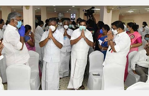 ஓபிஎஸ்-இபிஎஸ் தலைமையில் இன்று அதிமுக ஆலோசனைக் கூட்டம்: கூட்டணி, தேர்தல் வியூகம் குறித்து ஆலோசனை?