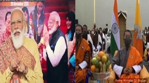 செயற்கைக்கோள், இணைய நுழைவாயில் சேவைகளில் பூட்டானுக்கு உதவி: பிரதமர் மோடி உறுதி