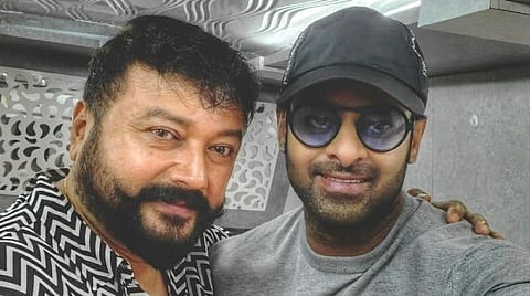 'ராதே ஷ்யாம்' அப்டேட்: முக்கியக் கதாபாத்திரத்தில் ஜெயராம்