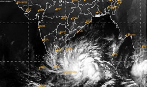 வங்கக் கடலில் உருவானது 'புரெவி' புயல்