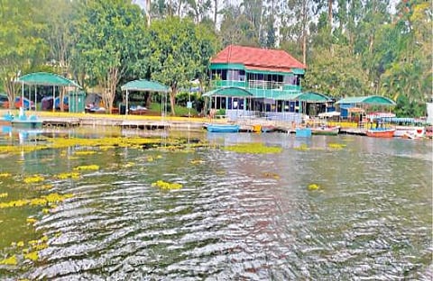 படகு சவாரிக்கு அனுமதி வழங்காததால் ஏற்காடு ஏரி படகுத்துறை பயணிகள் இன்றி வெறிச்சோடி காணப்படுகிறது.