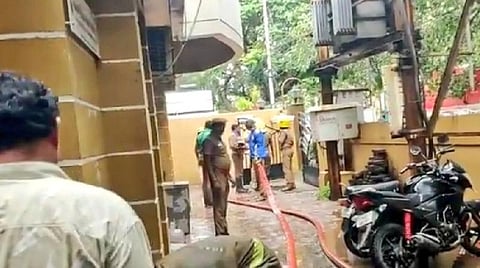 நடிகர் சங்க அலுவலகத்தில் திடீர் தீ விபத்து