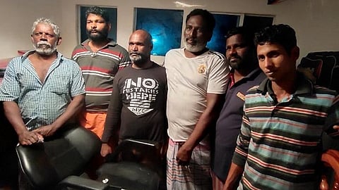 ஓமனில் இருந்து குமரிக்கு படகில் தப்பி வந்த மீனவர் 6 பேர் சிறையில் அடைப்பு