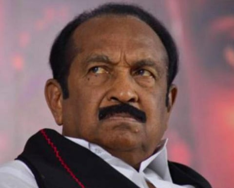 வைகோ: கோப்புப்படம்