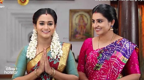 'பாண்டியன் ஸ்டோர்ஸ்' முல்லை கதாபாத்திரத்தில் இன்று முதல் காவ்யா: சித்ரா இடத்தை நிரப்புவாரா?