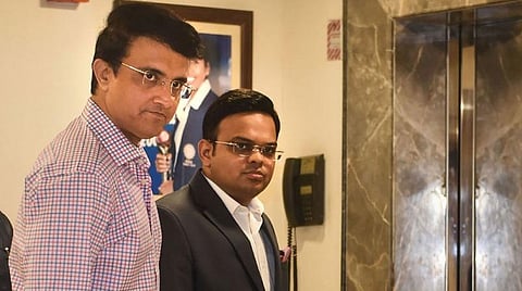 பிசிசிஐ தலைவர் சவுரவ் கங்குலி, செயலாளர் ஜெய் ஷா : கோப்புப்படம்