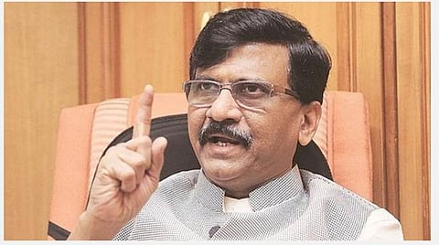 சிவசேனா கட்சியின் தலைமைச் செய்தித்தொடர்பாளர் எம்.பி. சஞ்சய் ராவத்: கோப்புப் படம்.