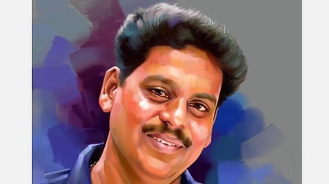 ஓவியம்: பாரதிராஜா.