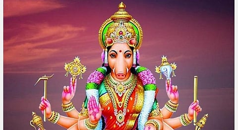 எதிரிகளை பலமிழக்கச் செய்வாள் வாராஹி தேவி!