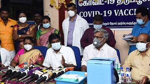தமிழ்நாட்டின் வலுவான சுகாதார கட்டமைப்பே கரோனா பரவல் குறைவதற்கு காரணம்: அமைச்சர் சி.விஜயபாஸ்கர் பெருமிதம்