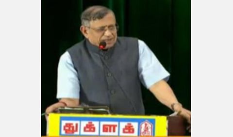 குருமூர்த்தி மீது நீதிமன்ற அவமதிப்பு நடவடிக்கை கோரி உயர் நீதிமன்றத்தில் மனுத்தாக்கல்