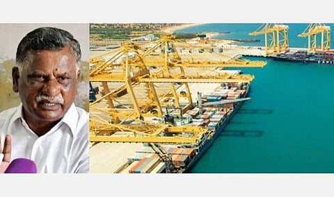 காட்டுப்பள்ளி துறைமுக விரிவாக்கத்தில் அவசரம் ஏன்?- அன்னை நிலத்தை அதானிக்கு விற்காதீர்: முத்தரசன் கண்டனம்