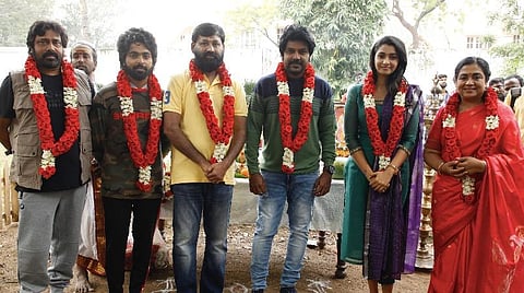 சென்னையில் 'ருத்ரன்' படப்பிடிப்பு தொடக்கம்