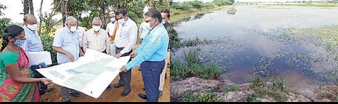 திருவள்ளூர் மாவட்டம், பொன்னேரி வட்டம், வாயலூர் கிராமத்தில் சின்ன தாமரை, பெரிய தாமரை, மாமணிக்கால் ஆகிய 3 ஏரிகளை இணைத்து, புதிய நீர்த்தேக்கம் உருவாக்குவது தொடர்பாக தமிழ்நாடு நீர்வள ஆதாரங்கள் பாதுகாத்தல் மற்றும் நதிகள் மறு சீரமைப்புக் கழகத் தலைவர் சத்தியகோபால் தொடர்புடைய பகுதிகளில் ஆய்வு மேற்கொண்டார். இந்த ஆய்வில், மாவட்ட ஆட்சியர் பொன்னையா உள்ளிட்டோர் உடனிருந்தனர்.