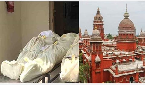 உரிமை கோரப்படாத உடல் எரிக்கப்படுகிறதா? புதைக்கப்படுகிறதா?- காரணங்களுடன் விளக்கம் அளிக்க உயர் நீதிமன்றம் உத்தரவு