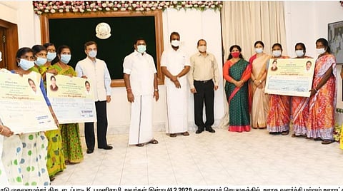 மகளிர் சுய உதவிக் குழுக்களுக்கு ரூ.1,084 கோடி கடனுதவி திட்டம்: முதல்வர் பழனிசாமி தொடங்கி வைத்தார்