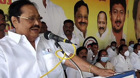 தமிழக அரசின் நிதிநிலை அடுத்த 2 மாதங்களுக்கு தாங்குமா?- திமுக பொதுச் செயலாளர் துரைமுருகன் சந்தேகம்