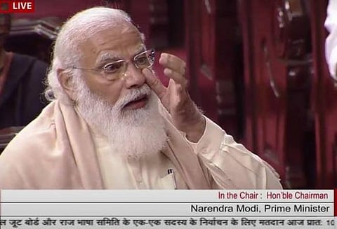 மாநிலங்களவையில் குலாம் நபி ஆசாத்துக்கு பிரியாவிடை: கண் கலங்கிய பிரதமர் மோடி