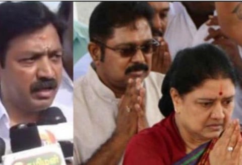தினகரனிடம் இருந்து சசிகலா தன்னை காப்பாற்றிக் கொள்ளவேண்டும்: சி.வி.சண்முகம் கருத்து
