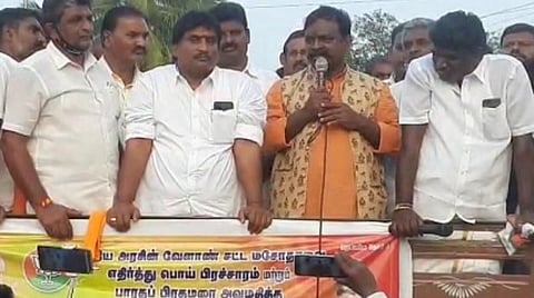 நபிகள் நாயகம் குறித்து அவதூறுப் பேச்சு: பாஜகவைச் சேர்ந்த கல்யாண ராமன் குண்டர் தடுப்புச் சட்டத்தில் சிறையில் அடைப்பு