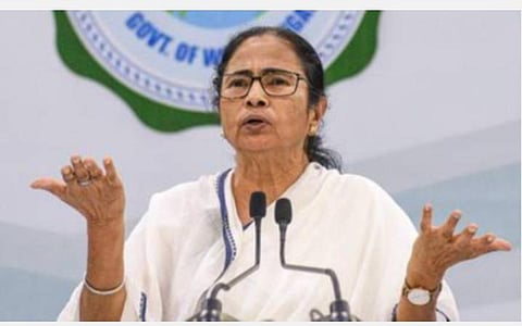 மே.வங்க முதல்வர் மம்தா பானர்ஜி : கோப்புப்படம்