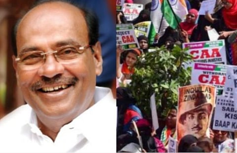 சிஏஏ போராட்டம், கரோனா வழக்குகள் வாபஸ் : ராமதாஸ் வரவேற்பு