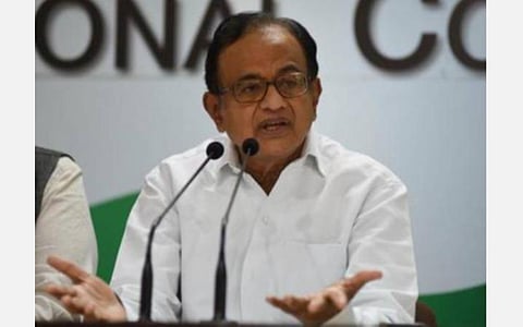 தமிழக அரசிடம் நிதி இல்லாதபோது காவிரி- குண்டாறு திட்டத்துக்கு எவ்வாறு நிதி ஒதுக்குவார்கள்?- ப.சிதம்பரம் கேள்வி