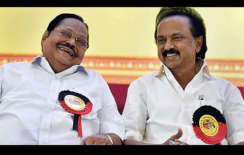 இன்று வெளிநடப்பு; அடுத்து ஸ்டாலின் முதல்வரான பின்னர் இந்த சபைக்குள் நுழைவோம்: துரைமுருகன் பேட்டி