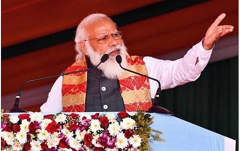 டெல்லியில் இருந்து தனி விமானம் மூலம் பிரதமர் நரேந்திர மோடி இன்று புதுச்சேரி, கோவை வருகை: அரசு விழாக்கள், பாஜக பிரச்சாரக் கூட்டங்களில் பங்கேற்பு