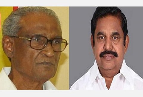 தா.பாண்டியன் - முதல்வர் பழனிசாமி: கோப்புப்படம்