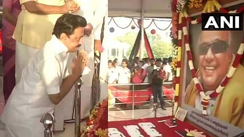 ஸ்டாலின் பிறந்தநாளில் திமுக தேர்தல் பிரச்சாரப் பாடல் வெளியீடு: துரைமுருகன் வெளியிட்டார்