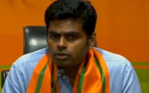 சசிகலாவுக்கு அழுத்தம் கொடுக்கவில்லை; எடப்பாடி மீண்டும் முதல்வராவார்: பாஜகவின் அண்ணாமலை பேட்டி