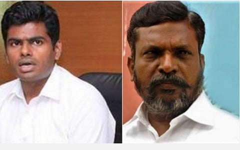 திருமாவளவனின் கட்சிக்கு தேர்தலில் இறுதித் தீர்ப்பு; மதிமுகவைத் திமுகவுடன் இணைத்துவிடலாம்: அண்ணாமலை பேட்டி
