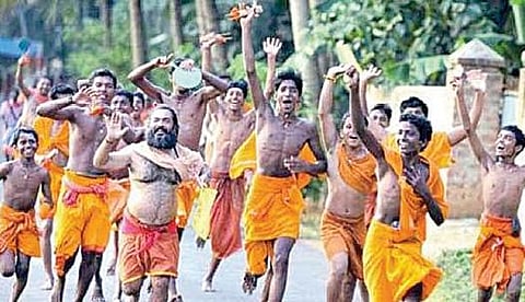 குமரி மாவட்டத்தில் நடைபெறும் சிவாலய ஓட்டம். (கோப்புப் படம்)