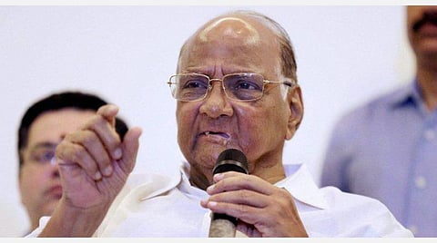 தேசியவாத காங்கிரஸ் கட்சியின் தலைவர் சரத் பவார் : கோப்புப்படம்
