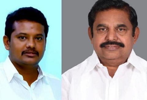 சம்பத்குமார் - முதல்வர் பழனிசாமி: கோப்புப்படம்