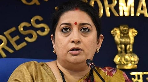 பெண்களுக்கு அதிகாரம் வழங்கலை மேம்படுத்த இந்தியா உறுதி: ஐ.நா. மாநாட்டில் ஸ்மிருதி இரானி உரை