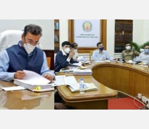 தமிழகத்தில் அதிகரிக்கும் கரோனா பரவல்: மருத்துவ நிபுணர் குழுவுடன் தலைமைச் செயலர் ஆலோசனை
