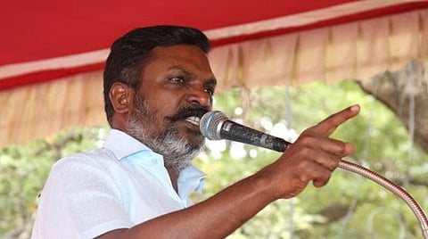 தொல். திருமாவளவன்: கோப்புப்படம்
