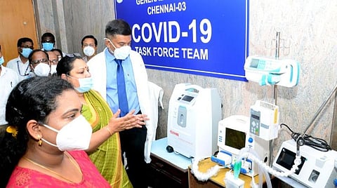 ராஜீவ்காந்தி அரசு பொது மருத்துவமனைக்கு ரூ.17 லட்சம் மதிப்பில் நவீன கருவிகள்: லால் பாத்லேப், ஆர்.எம்.டி அறக்கட்டளை இணைந்து வழங்கின