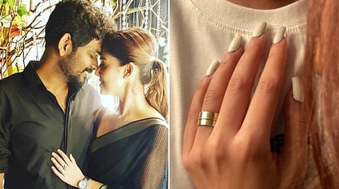 விக்னேஷ் சிவன் - நயன்தாரா திருமண நிச்சயம்? - வைரலாகும் புகைப்படம்
