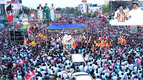 அதிமுக ஆட்சிக்கு வந்தபிறகுதான் ஸ்டாலினால் மதுரையில் கால் வைக்க முடிந்தது: முதல்வர் பழனிசாமி பேச்சு