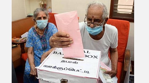 தபால் வாக்கு பணியில் 70 குழுக்கள்: சென்னை மாவட்ட தேர்தல் அதிகாரி தகவல்