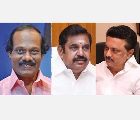 பெண்களை இழிவாகப் பேசுபவர்களைக் கண்டிக்கும் திராணியற்றவர் ஸ்டாலின்: திண்டுக்கல் லியோனியின் பேச்சு குறித்து முதல்வர் விமர்சனம்