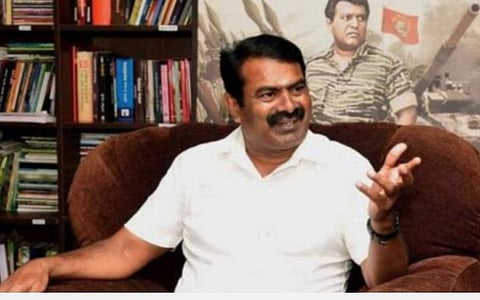 ஆடுகளுக்குக் கம்பளி தரும் நரி: உச்சி வெயிலில் சீமான் சொன்ன குட்டிக் கதை